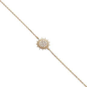 Bracelet Kalinda - Doré champagne