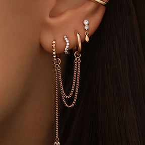 Ear Party #92 - Pfirsichgold (vergoldet)