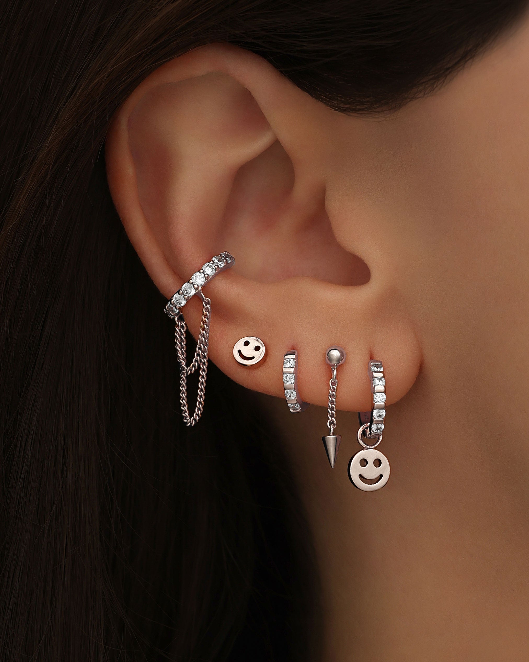 Ohrring Cleo (12.5 mm) - Silber
