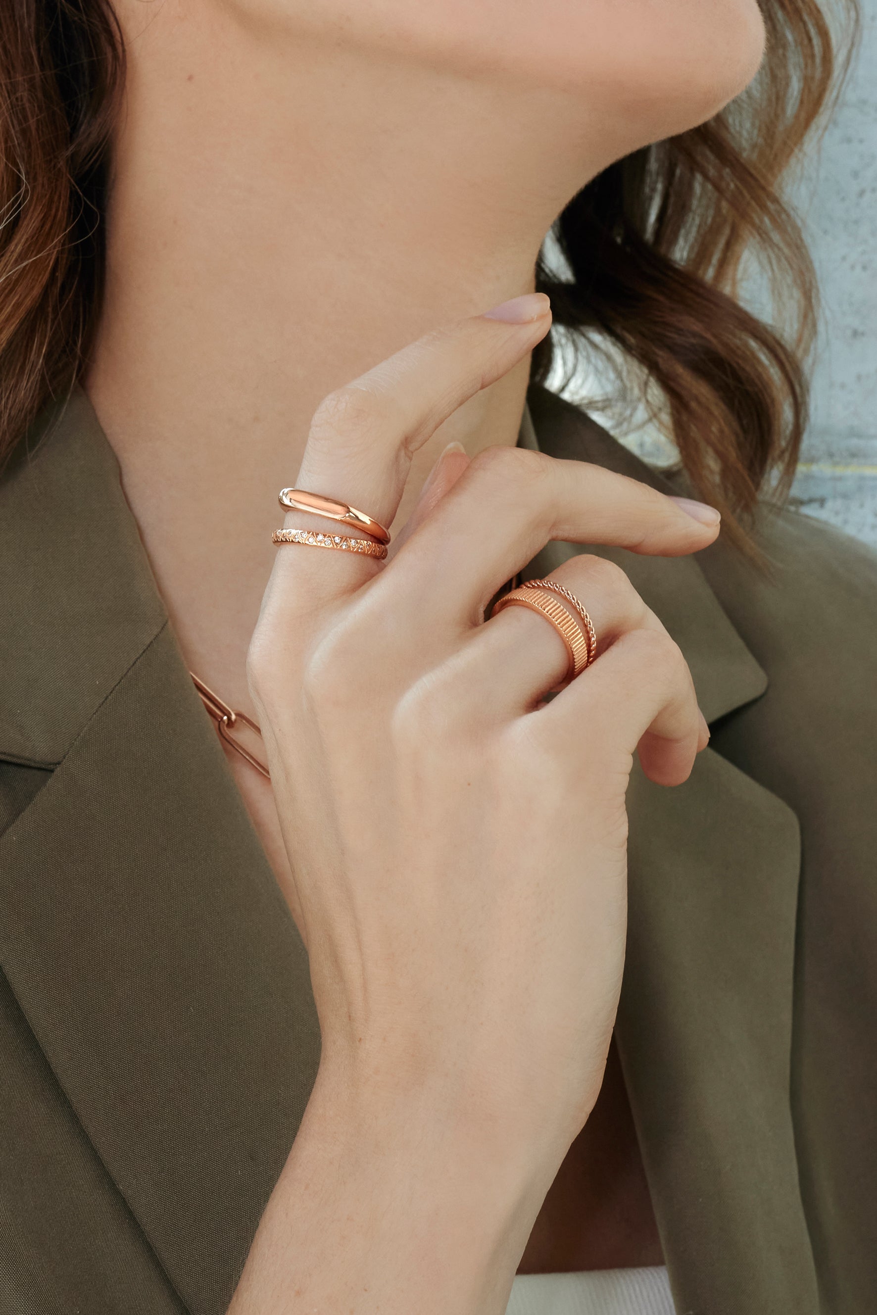 Bague Kim - Doré pêche