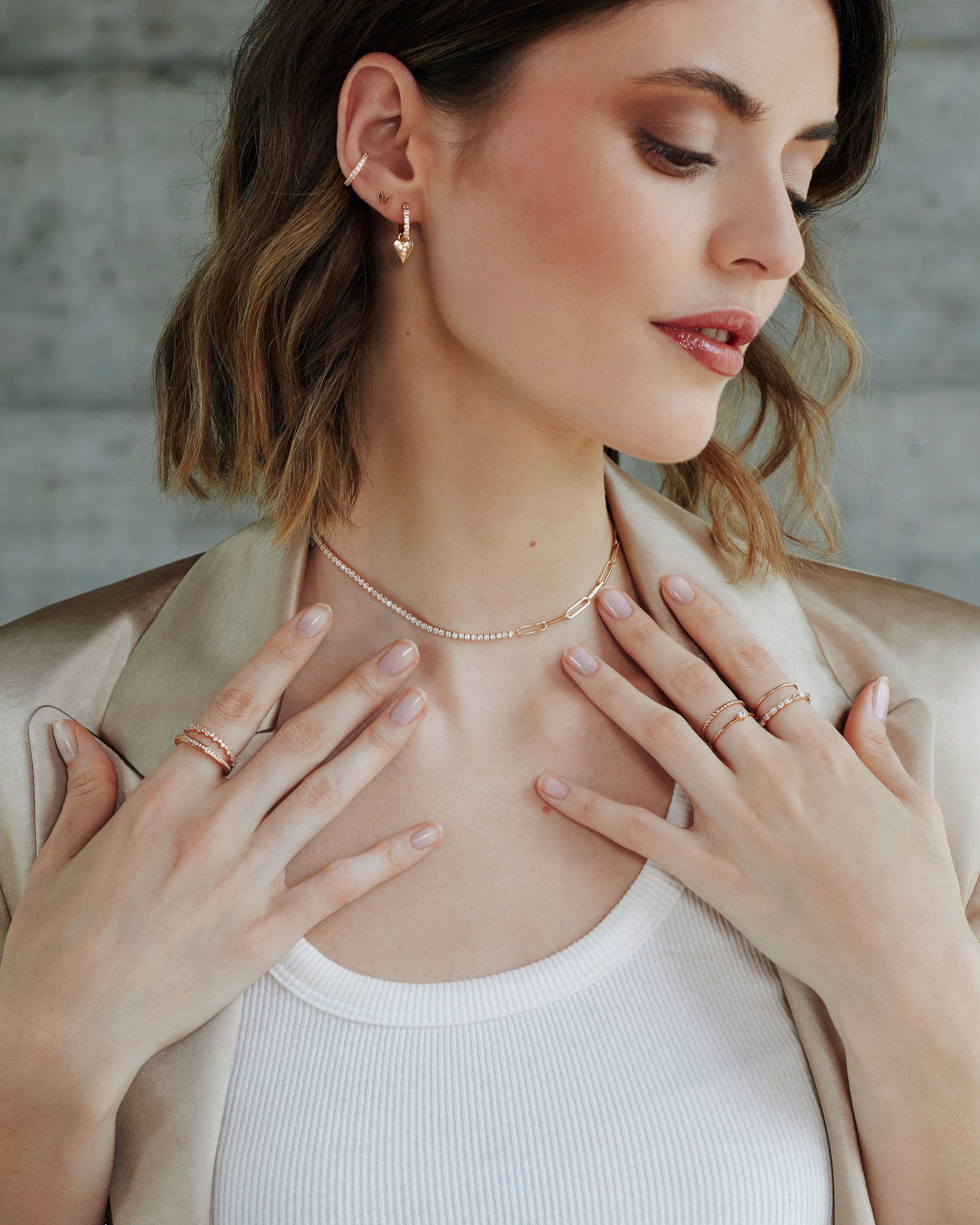 Ring Gianna - Champagnergold (vergoldet)