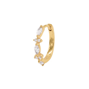 Boucle d'oreille Alaya (15.5mm) - Doré