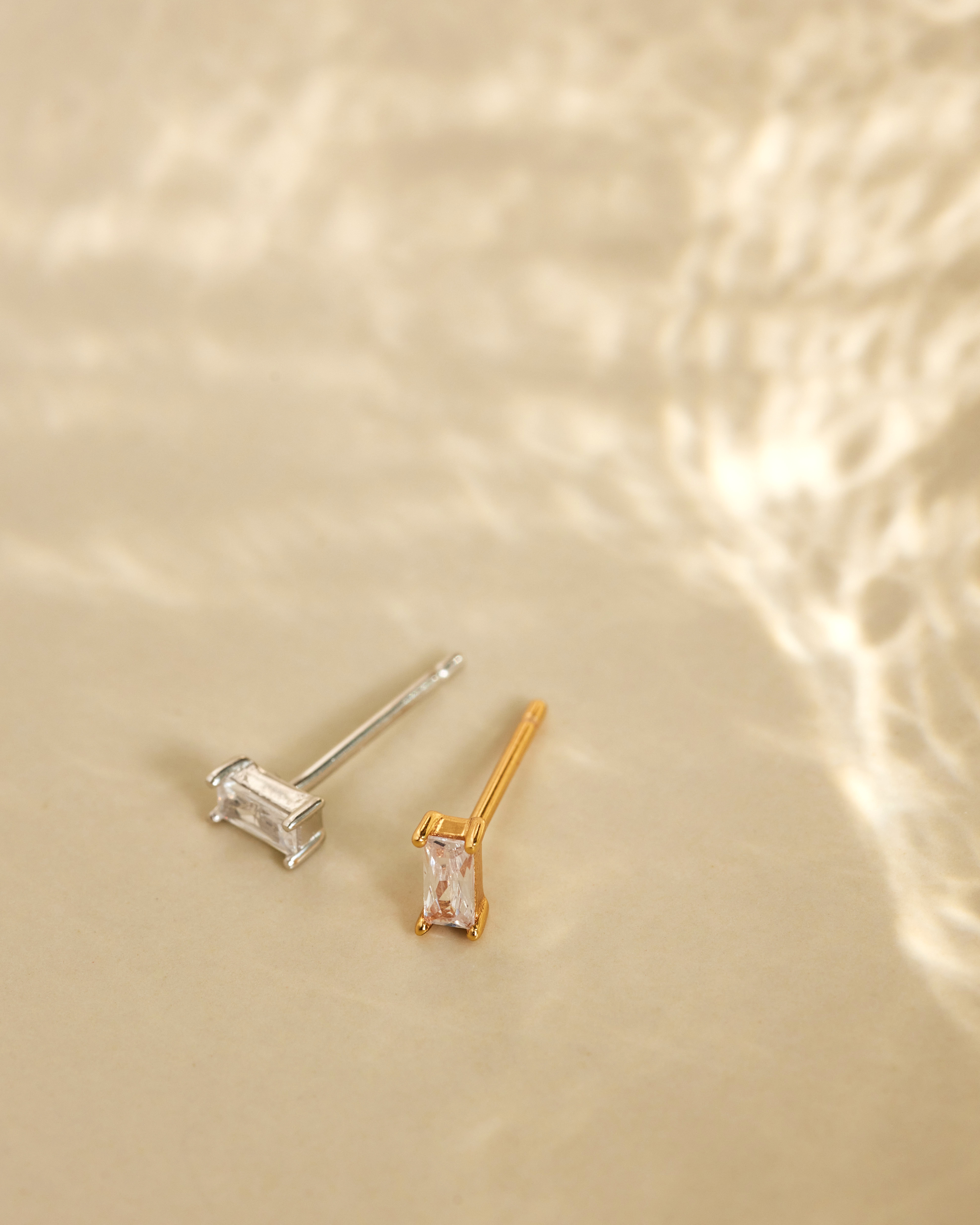 Ohrstecker Allegra - Champagnergold (vergoldet)