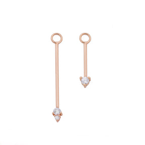 Charm-Set Avalon - Pfirsichgold (vergoldet)