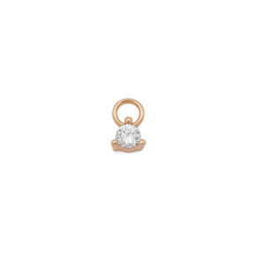 Charm Vera - Pfirsichgold (vergoldet)
