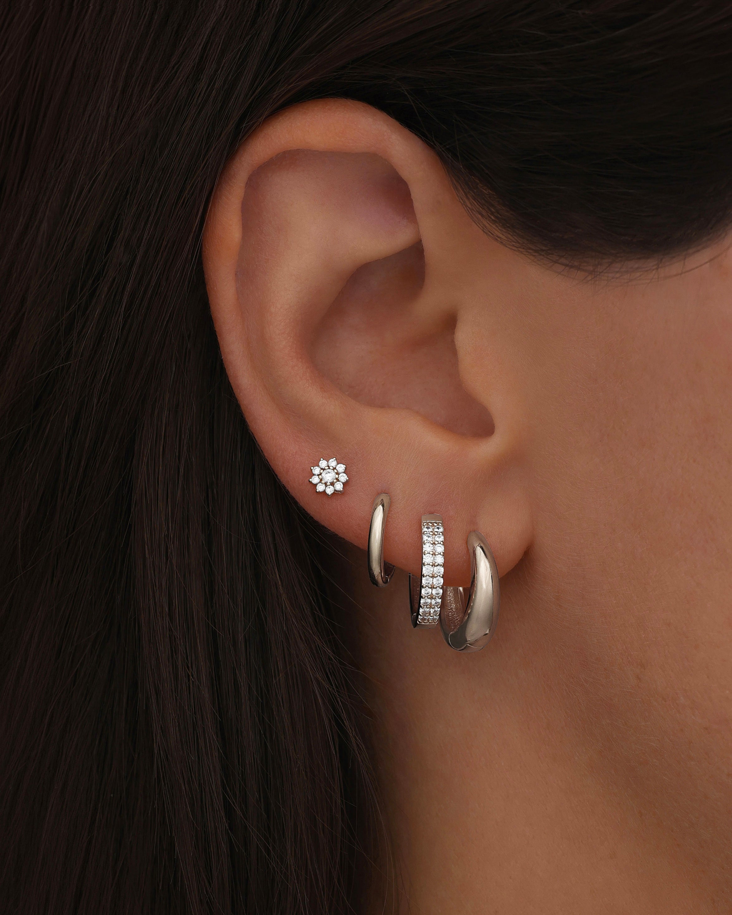 Ohrstecker Rosalie - Silber