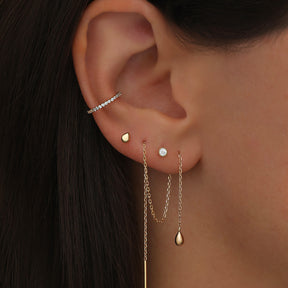 Ear Party #136 - Champagnergold (vergoldet)