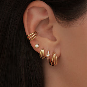 Ear Party #145 - Champagnergold (vergoldet)