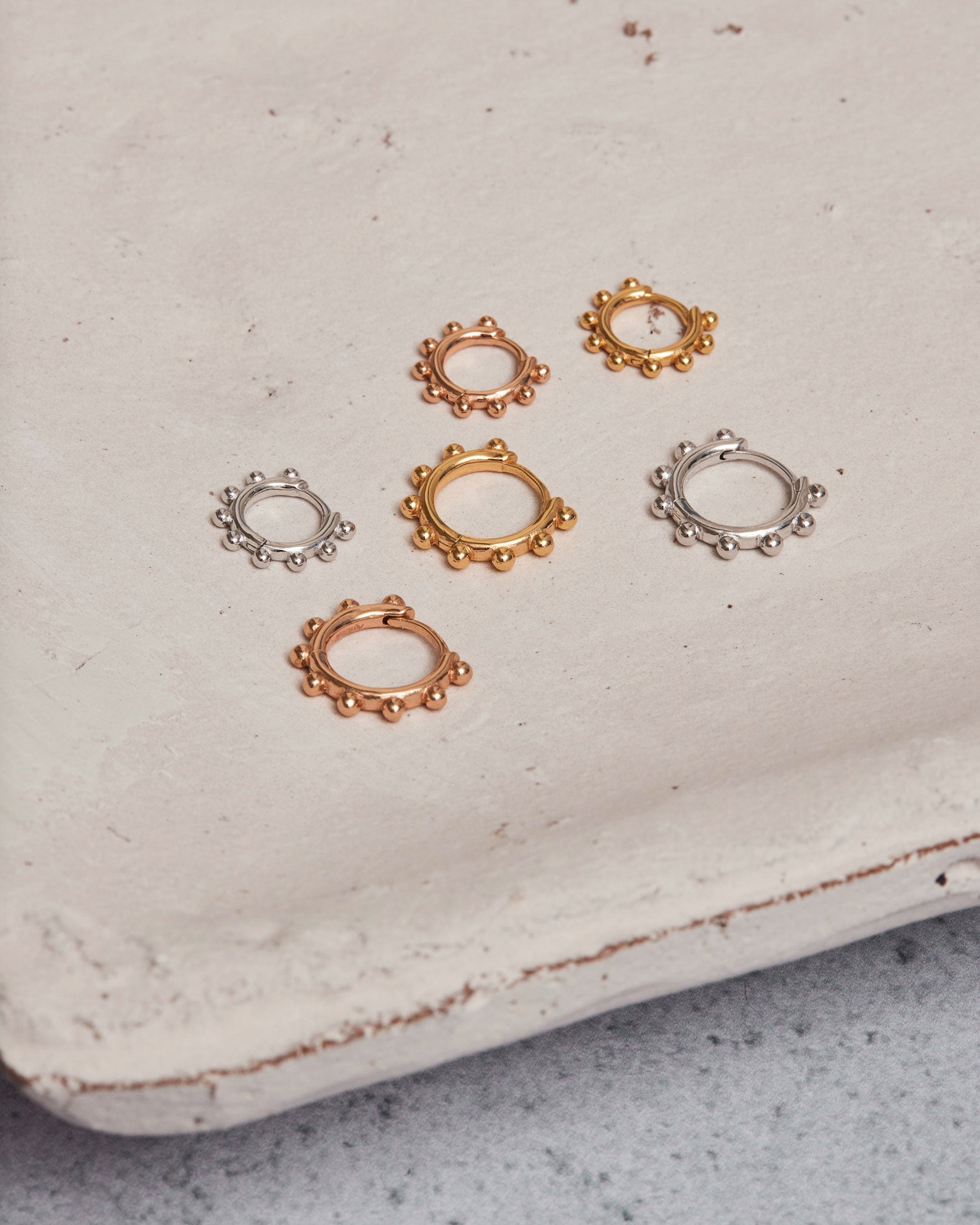 Ohrring Minna (13mm) - Silber