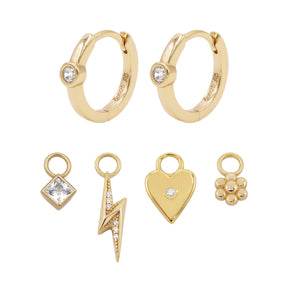 The Rock Chic Set - Gelbgold (vergoldet)