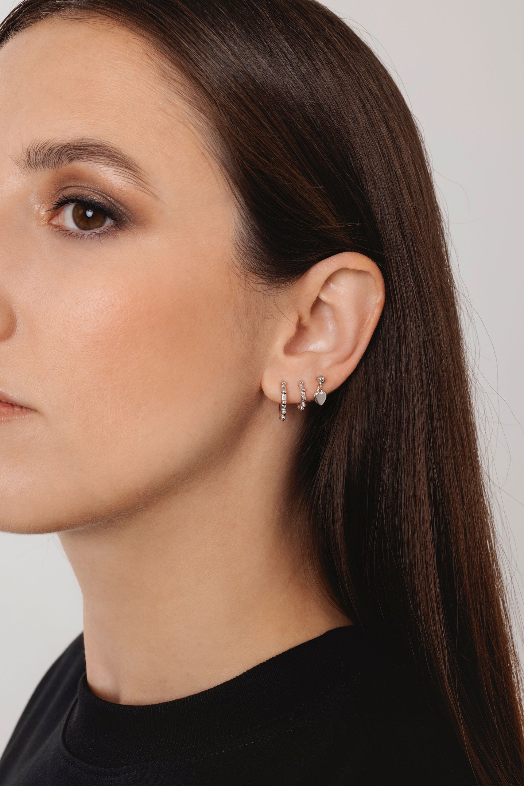 Ohrring Minna (13mm) - Silber