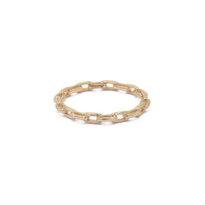 Ring Wanda - Champagnergold