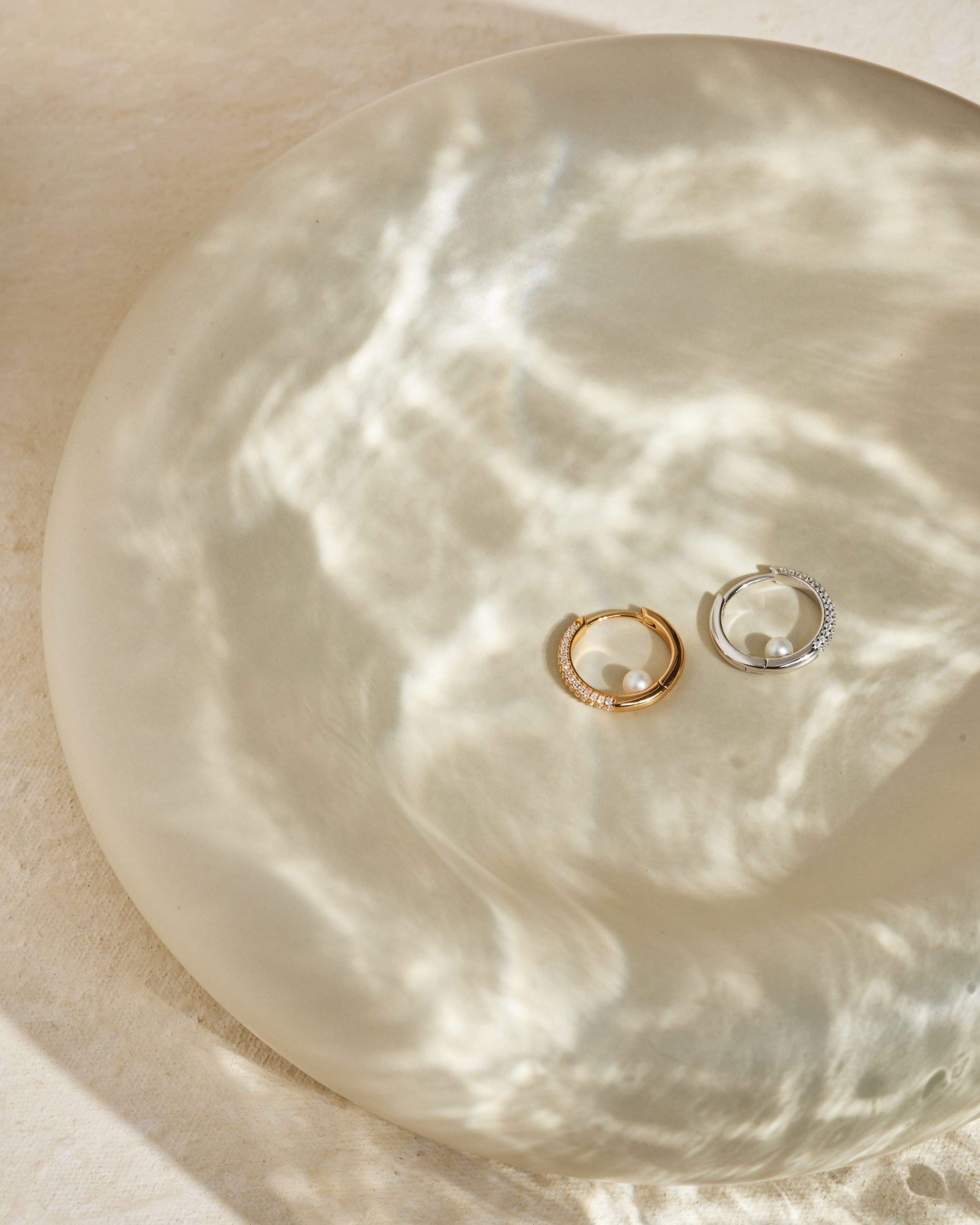 Boucle d'oreille Yumi - Argent