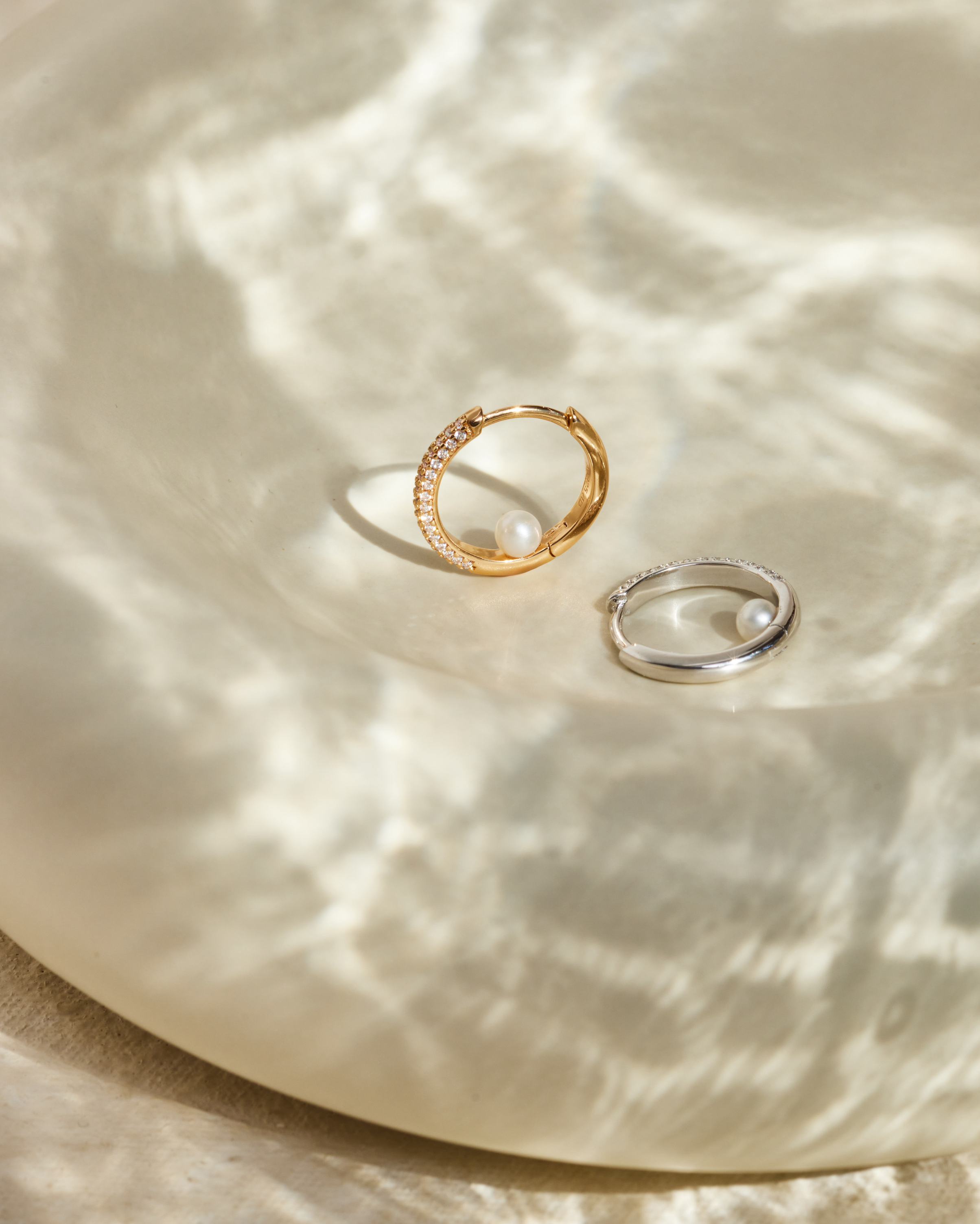 Boucle d'oreille Yumi - Argent