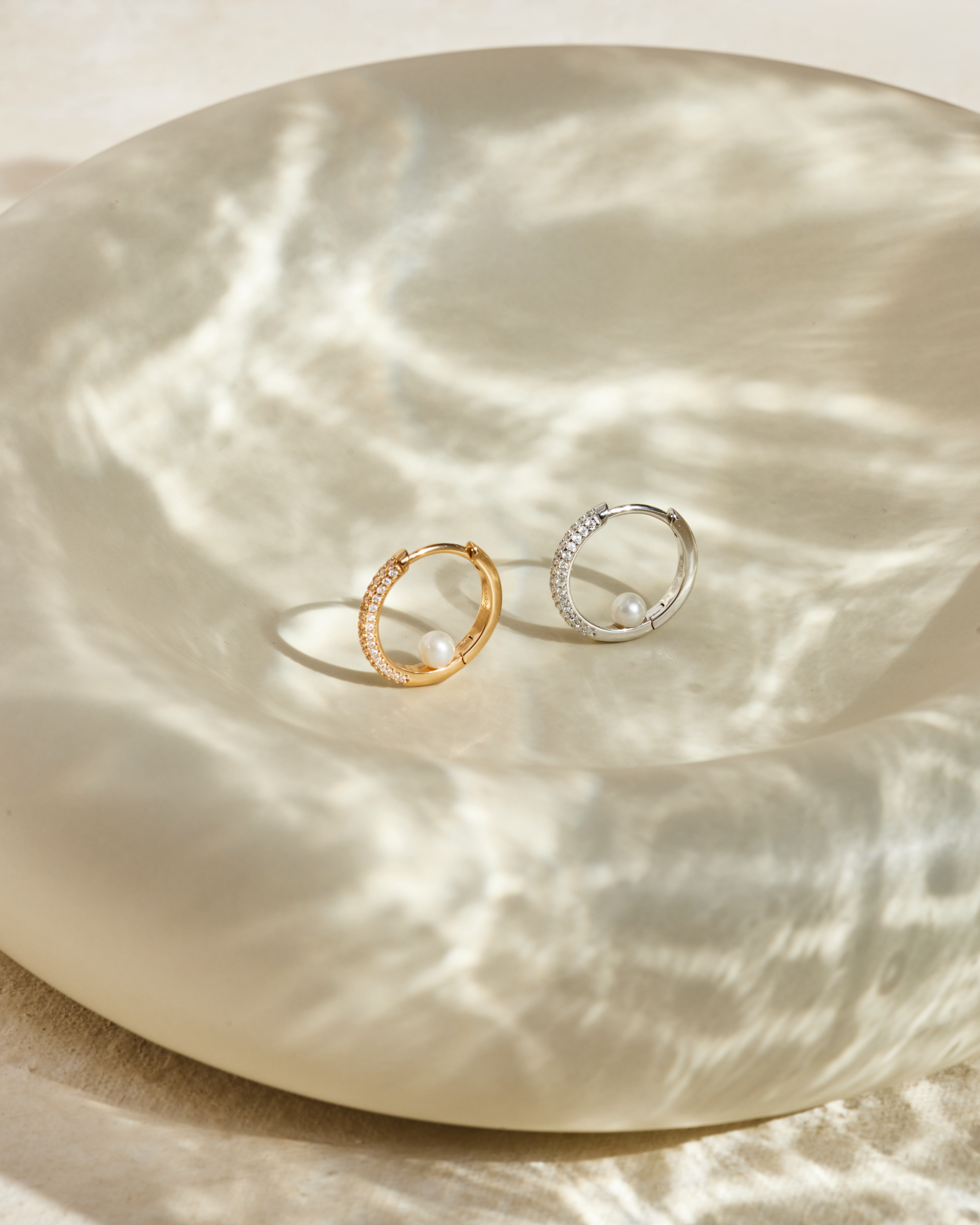 Boucle d'oreille Yumi - Argent