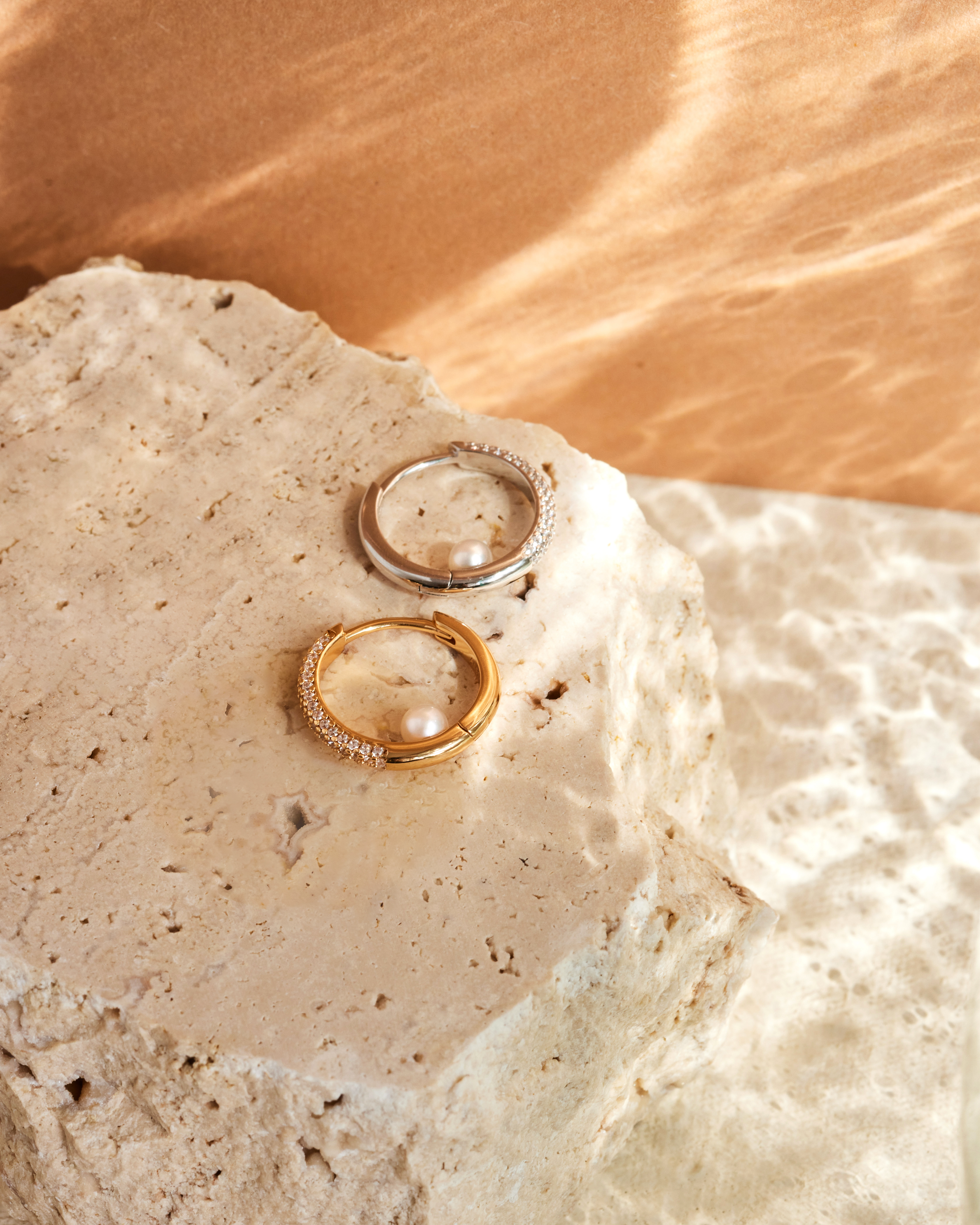 Boucle d'oreille Yumi - Argent