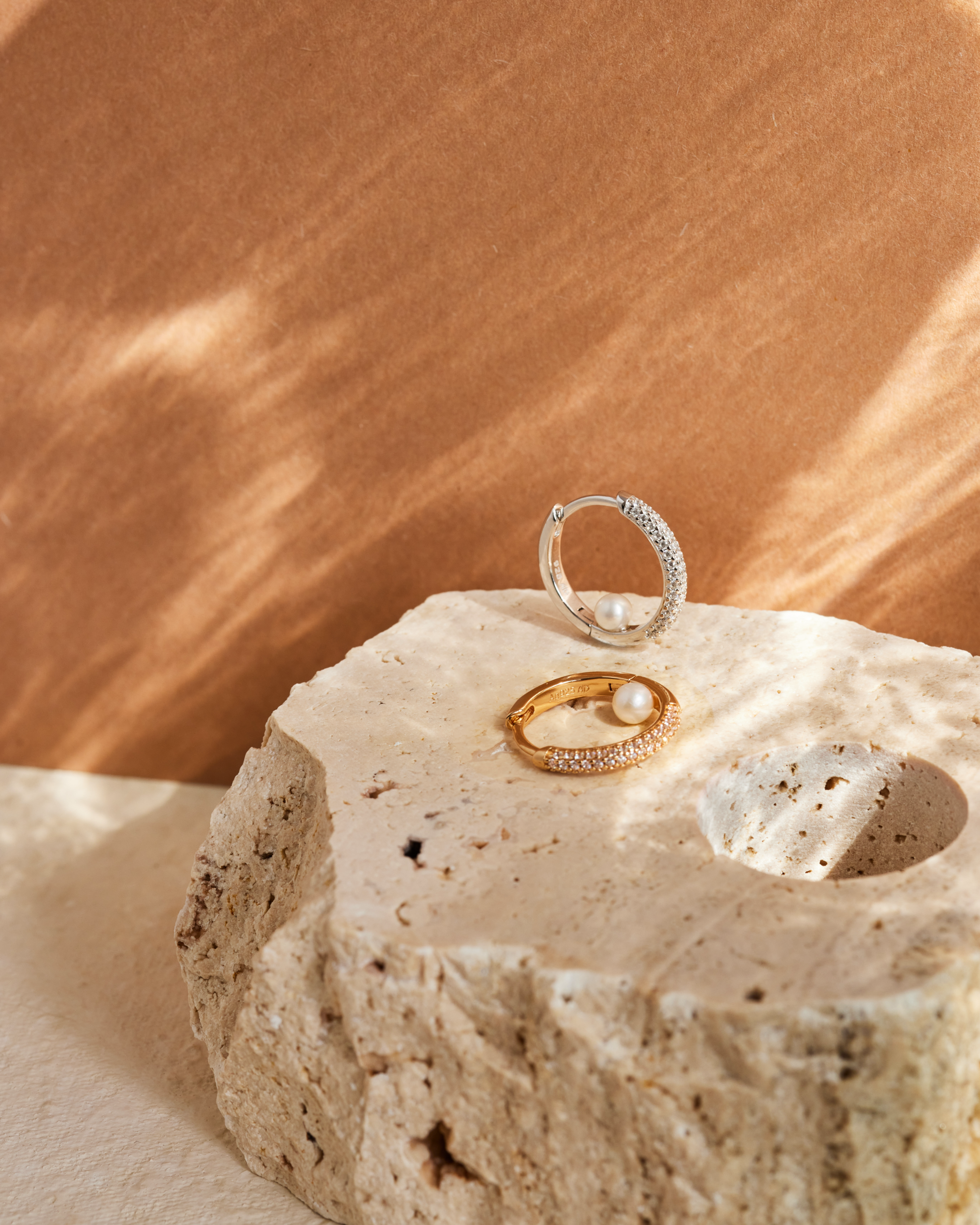 Boucle d'oreille Yumi - Argent