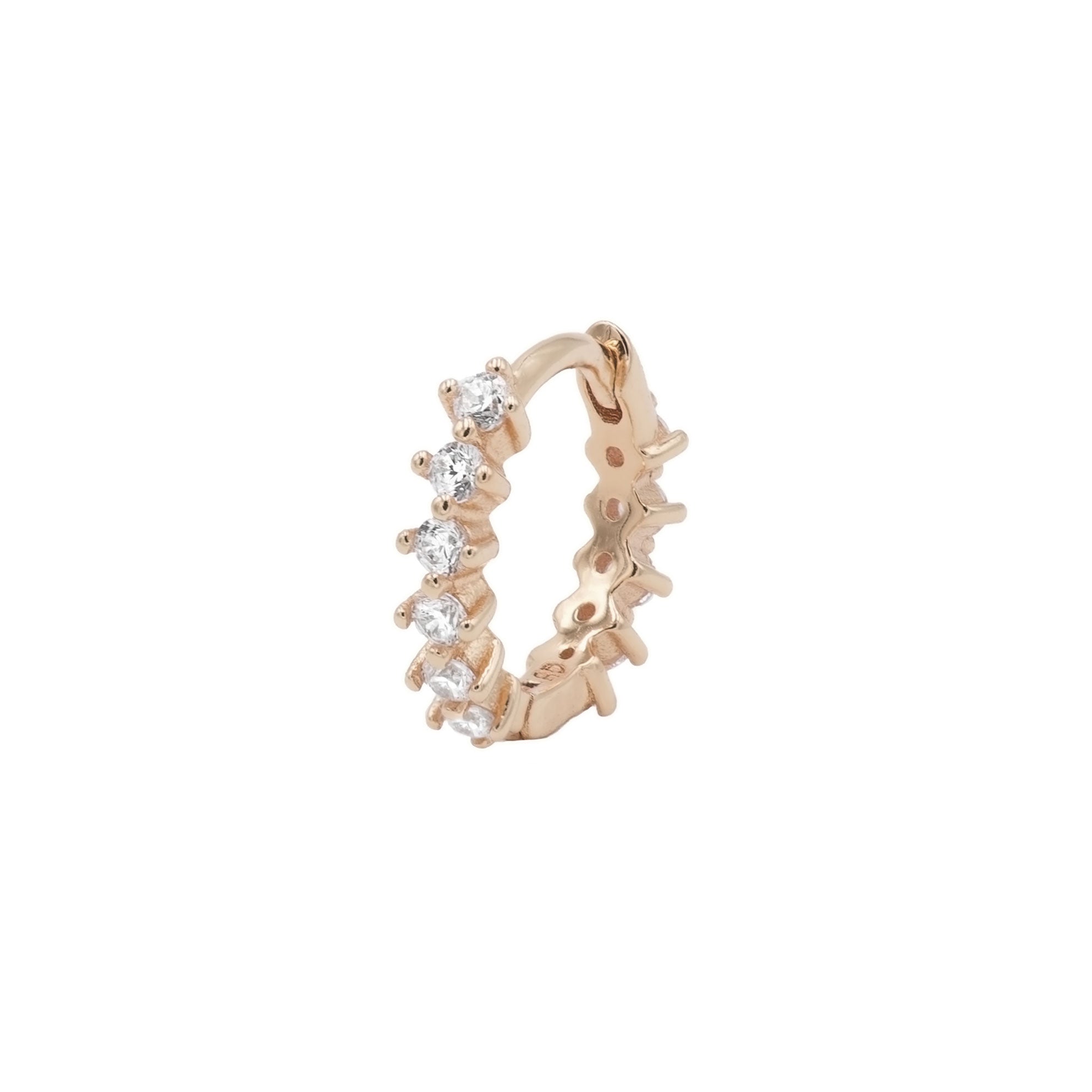 Boucle d&#39;oreille Gala (11.5mm) - Doré pêche