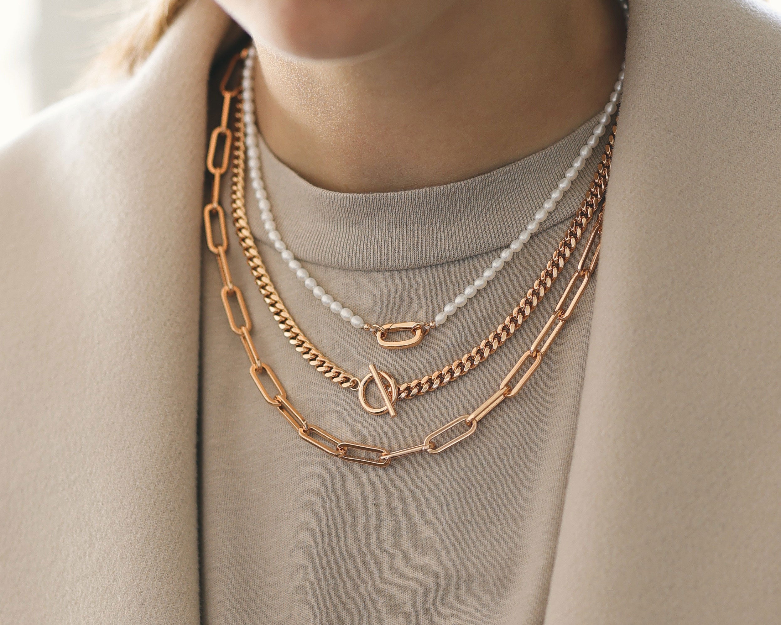 Collier Yuna - Doré pêche
