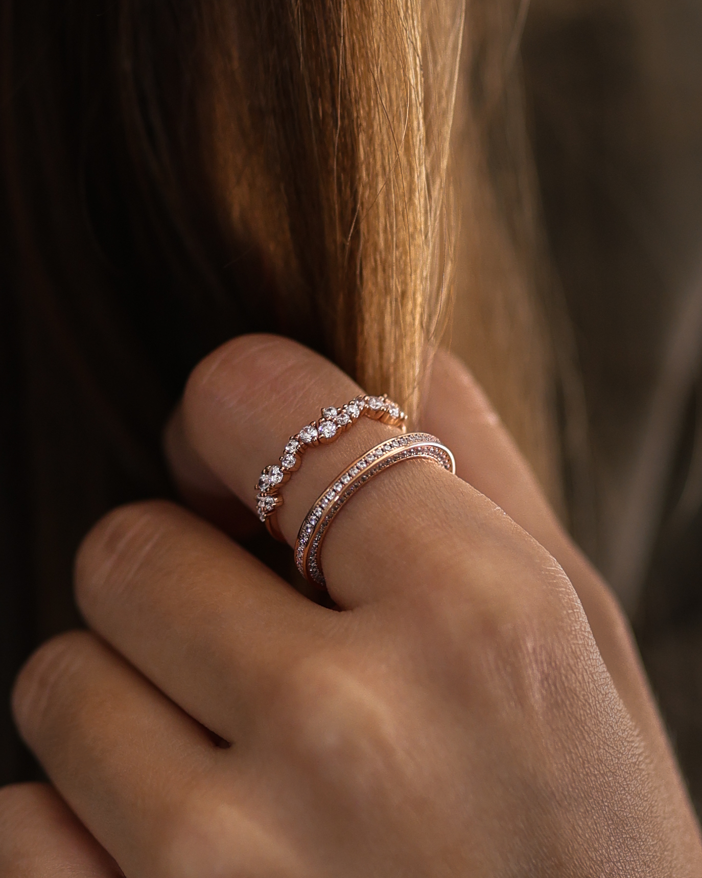 Bague Eugénie - Doré pêche