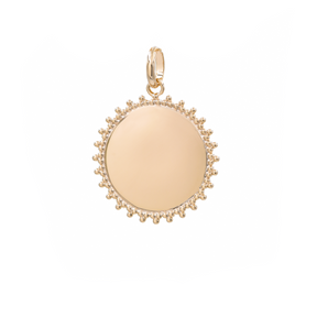 Collier personnalisé Indira - Doré champagne