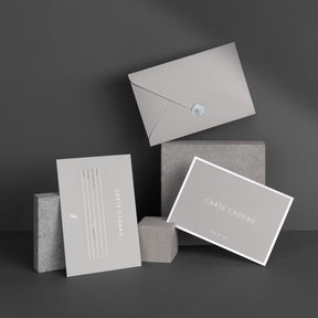 Geschenkgutschein im Papierformat - Französisch