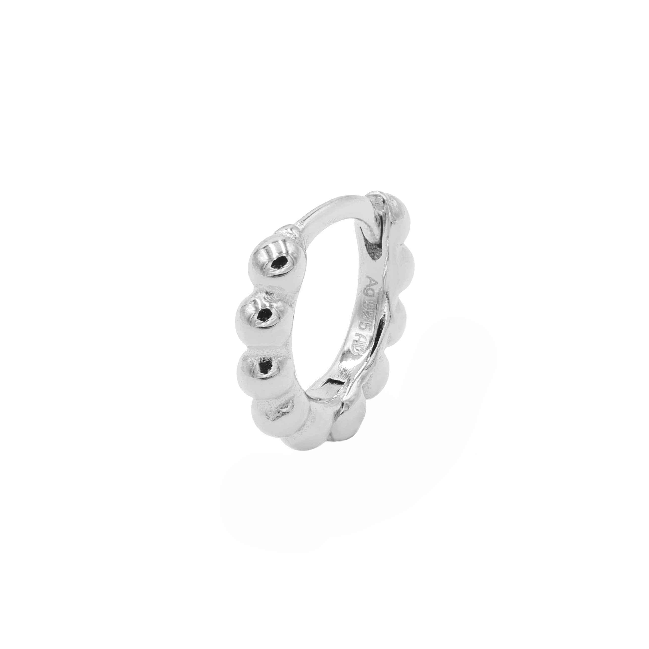 Boucle d'oreille Flora - Argent