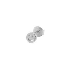 Ohrstecker Happy - Silber