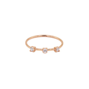 Ring Nomi - Pfirsichgold (vergoldet)