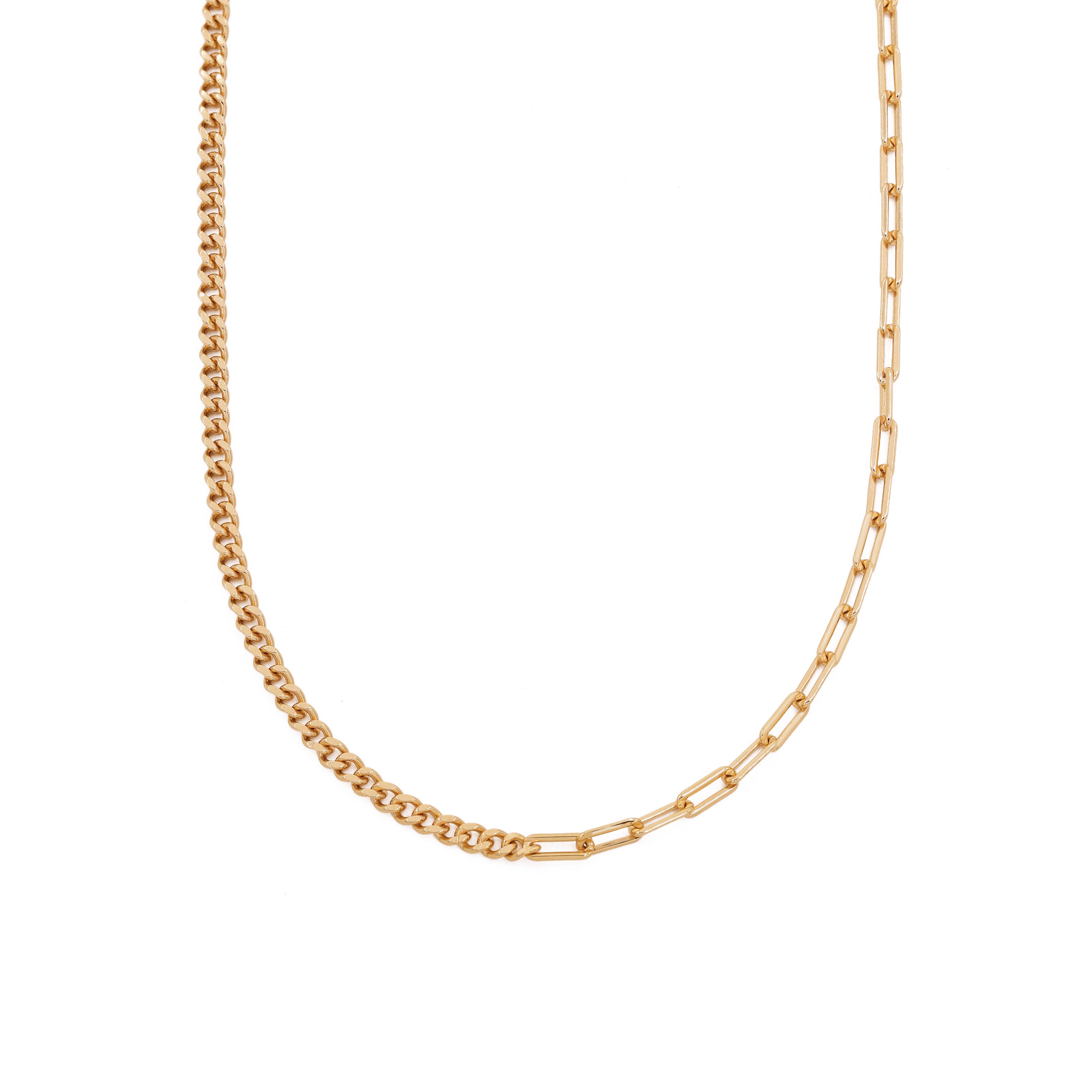 Collier Oya - Doré champagne