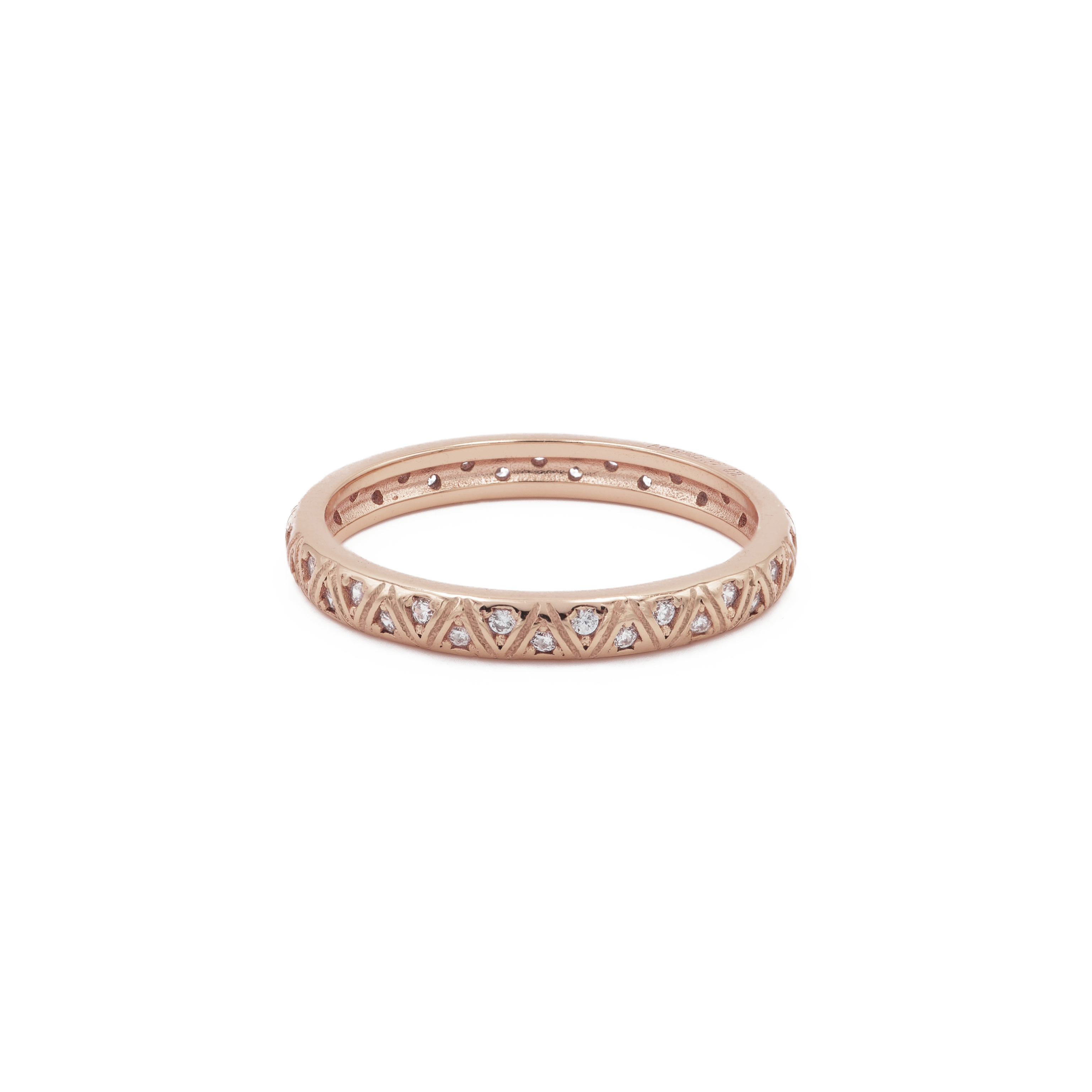 Ring Vicky - Pfirsichgold (vergoldet)