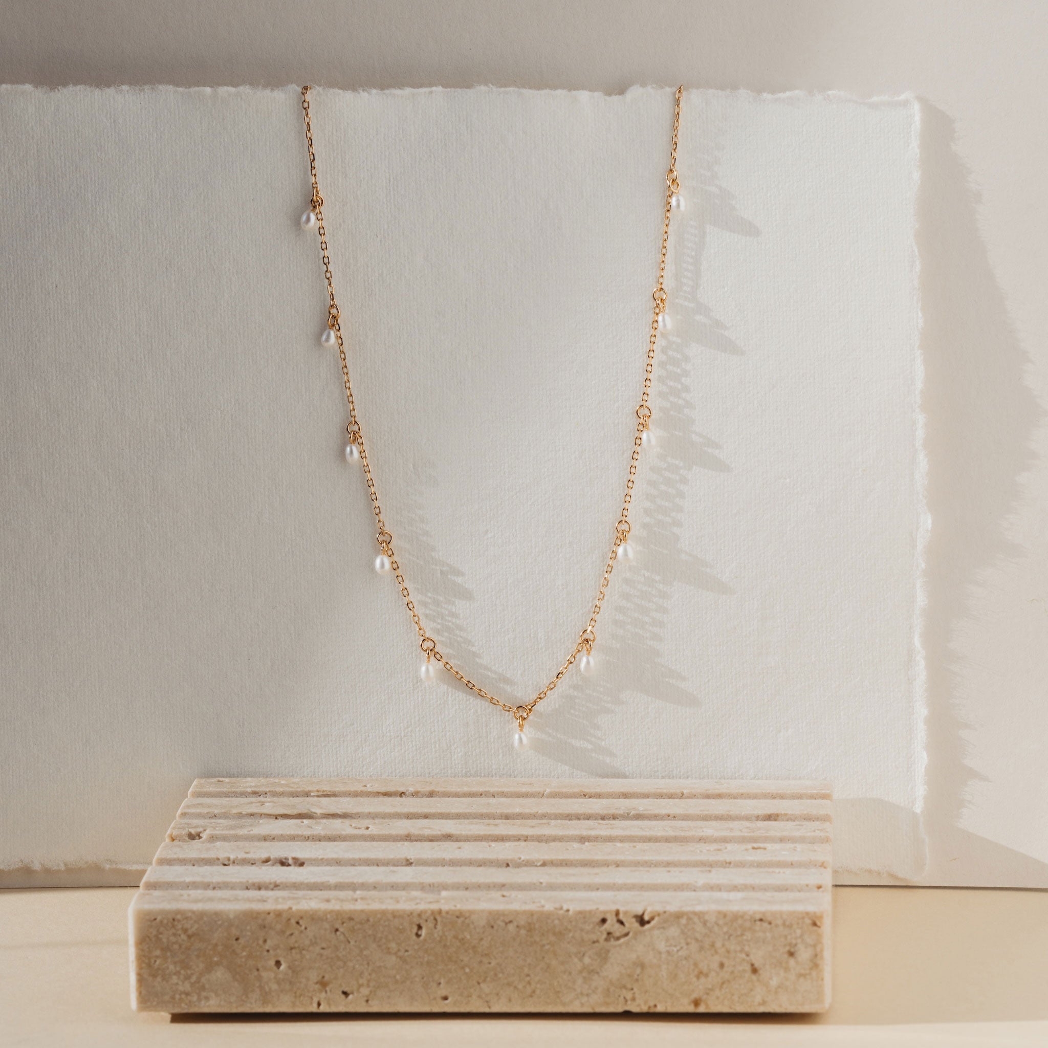 Colliers - Doré champagne