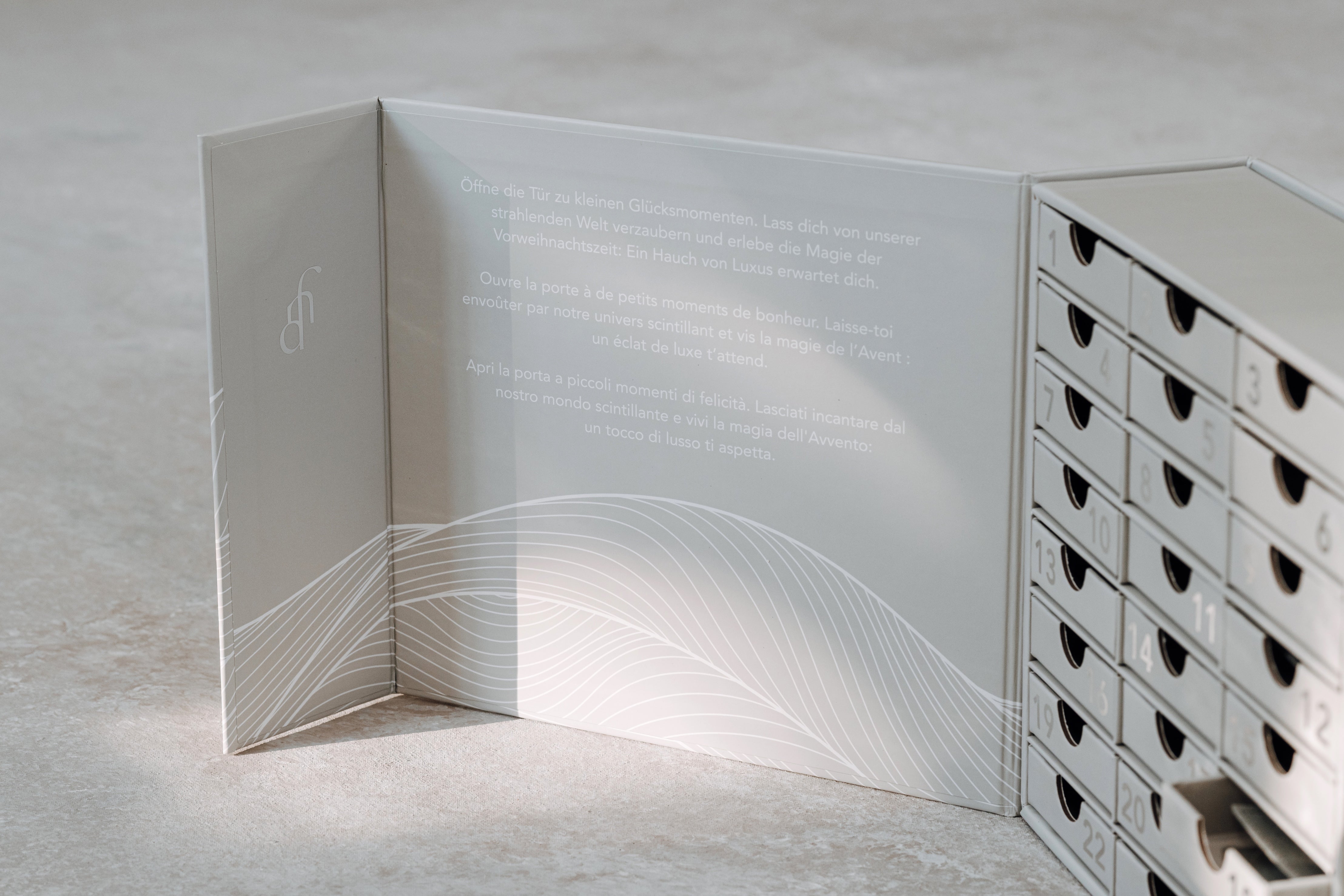 Calendrier de l&#39;Avent 2025 / À composer - Argent