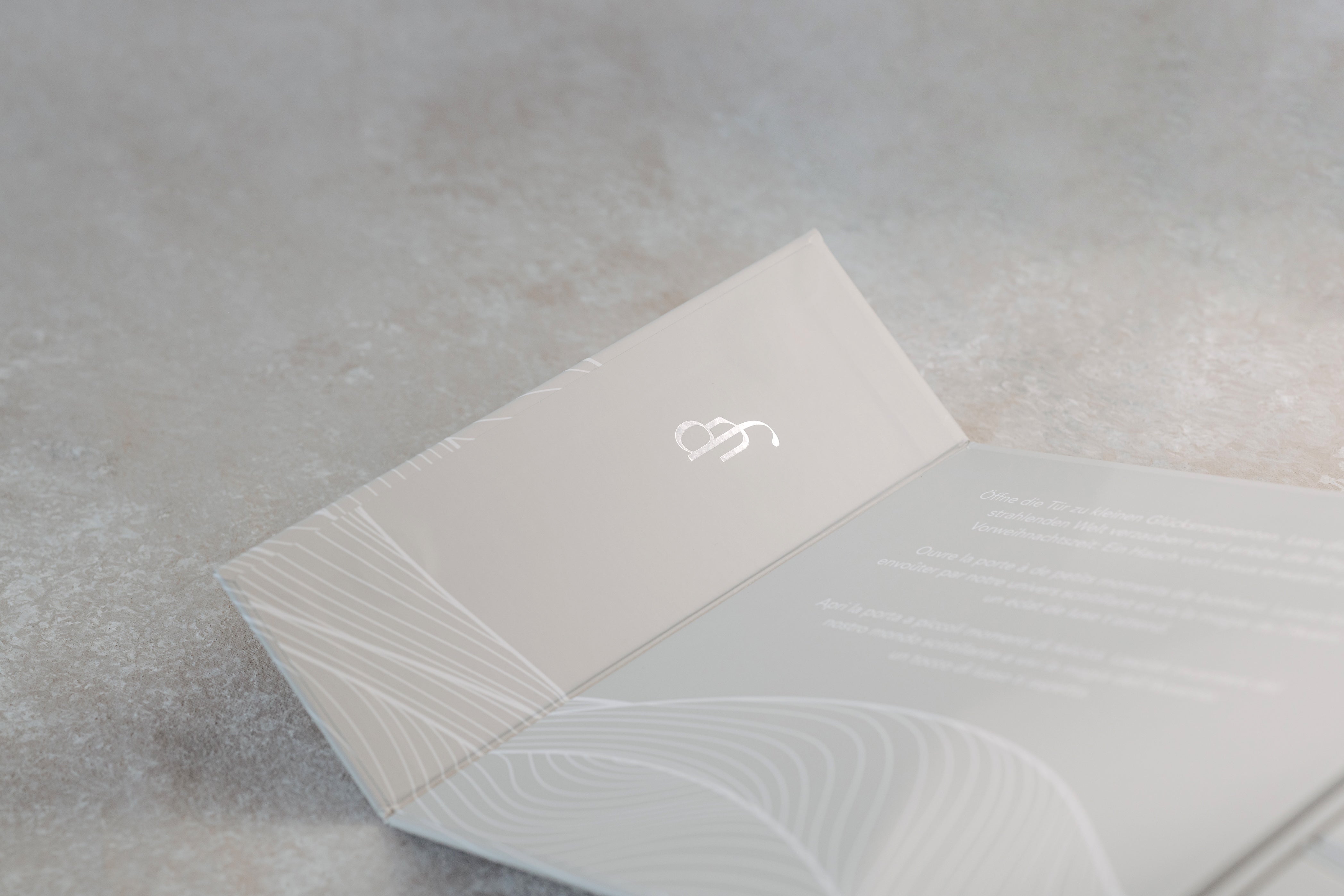 Calendrier de l&#39;Avent 2025 / À composer - Doré pêche