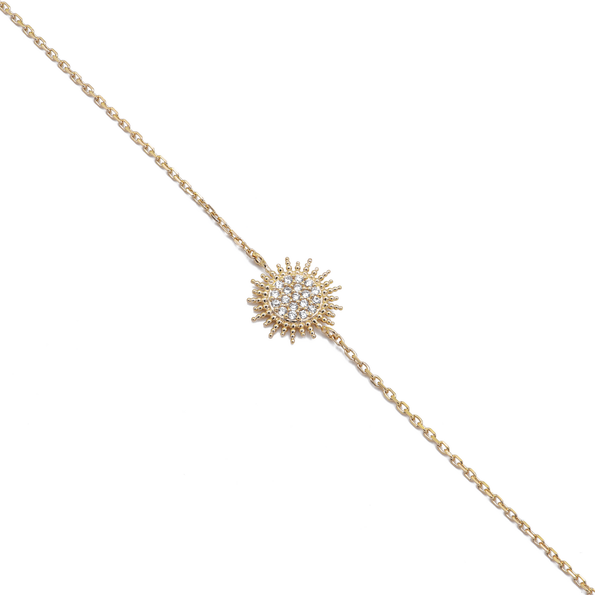 Bracelet Kalinda - Doré champagne