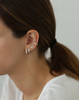 Boucle d'oreille Emily (11mm) - Argent