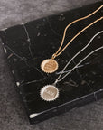 Personalisierte Halskette Indira - Silber