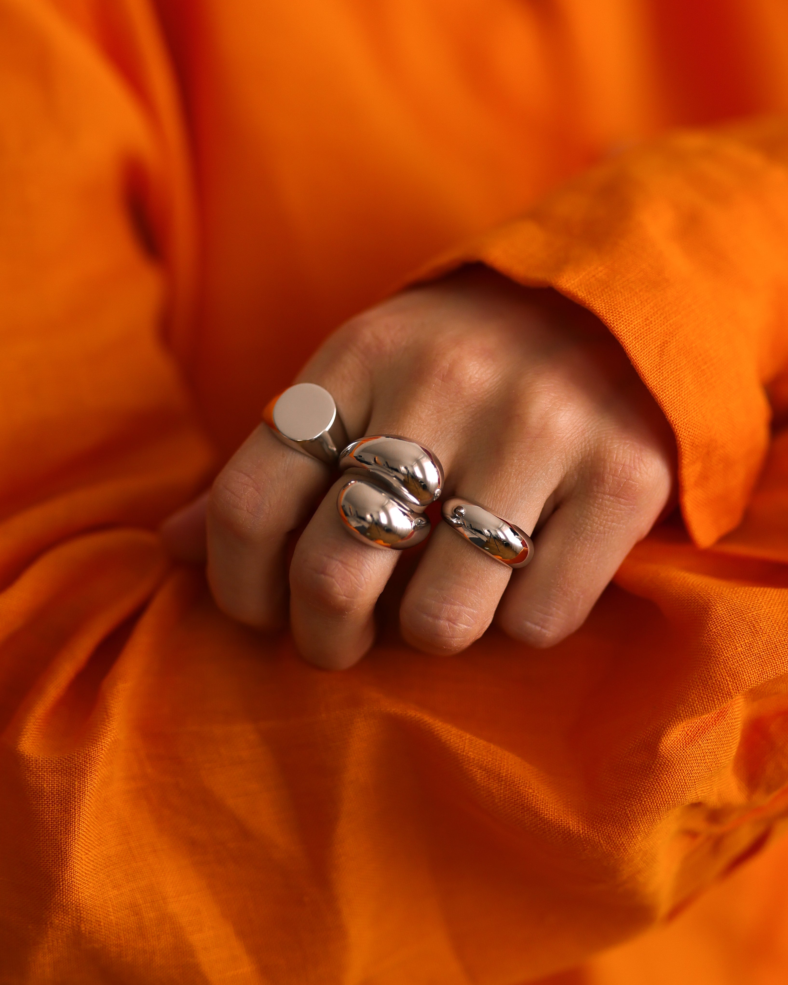 PI / Bague Allegra - Argent