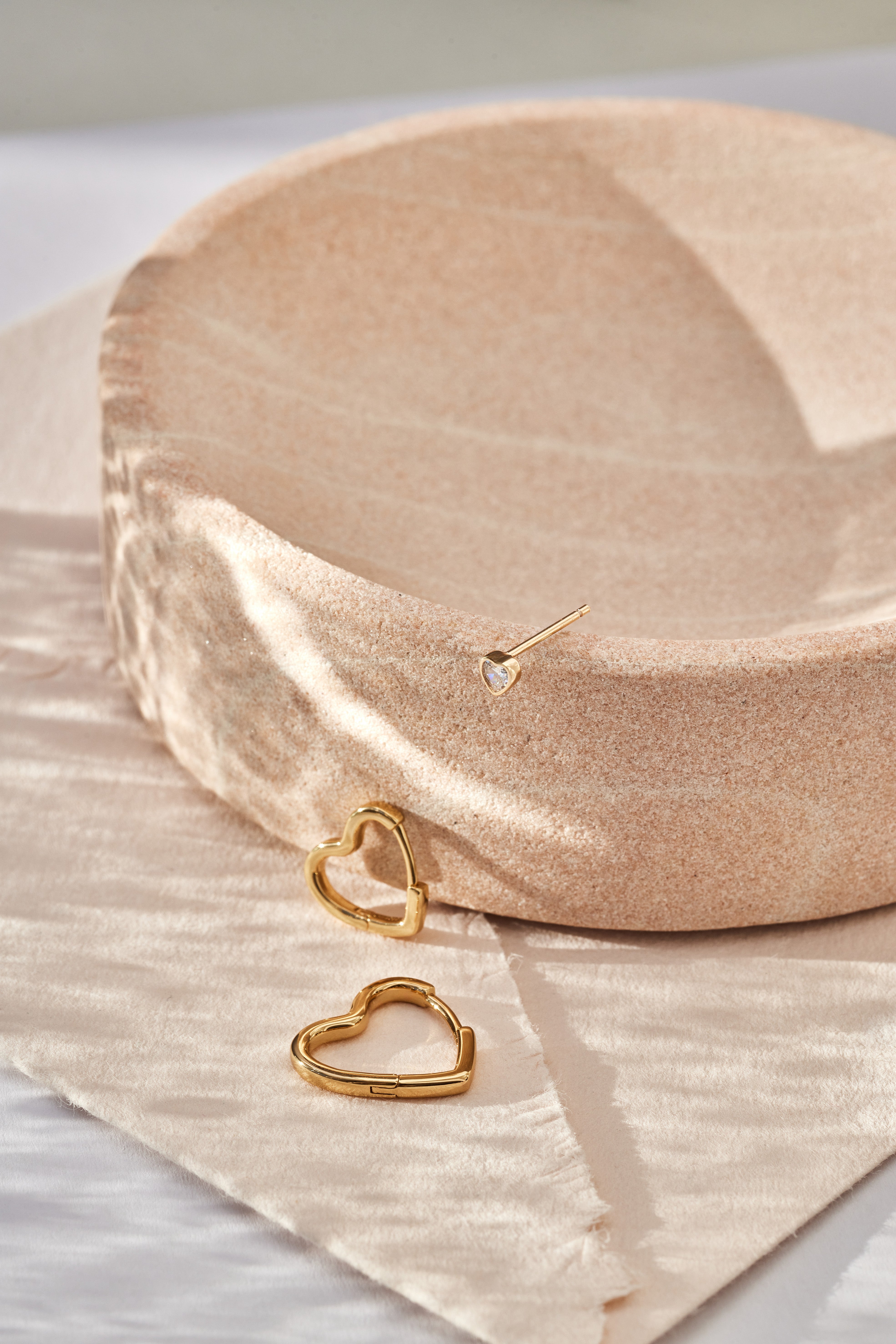 Ohrring Aiko (16 mm) - Gold (vergoldet)