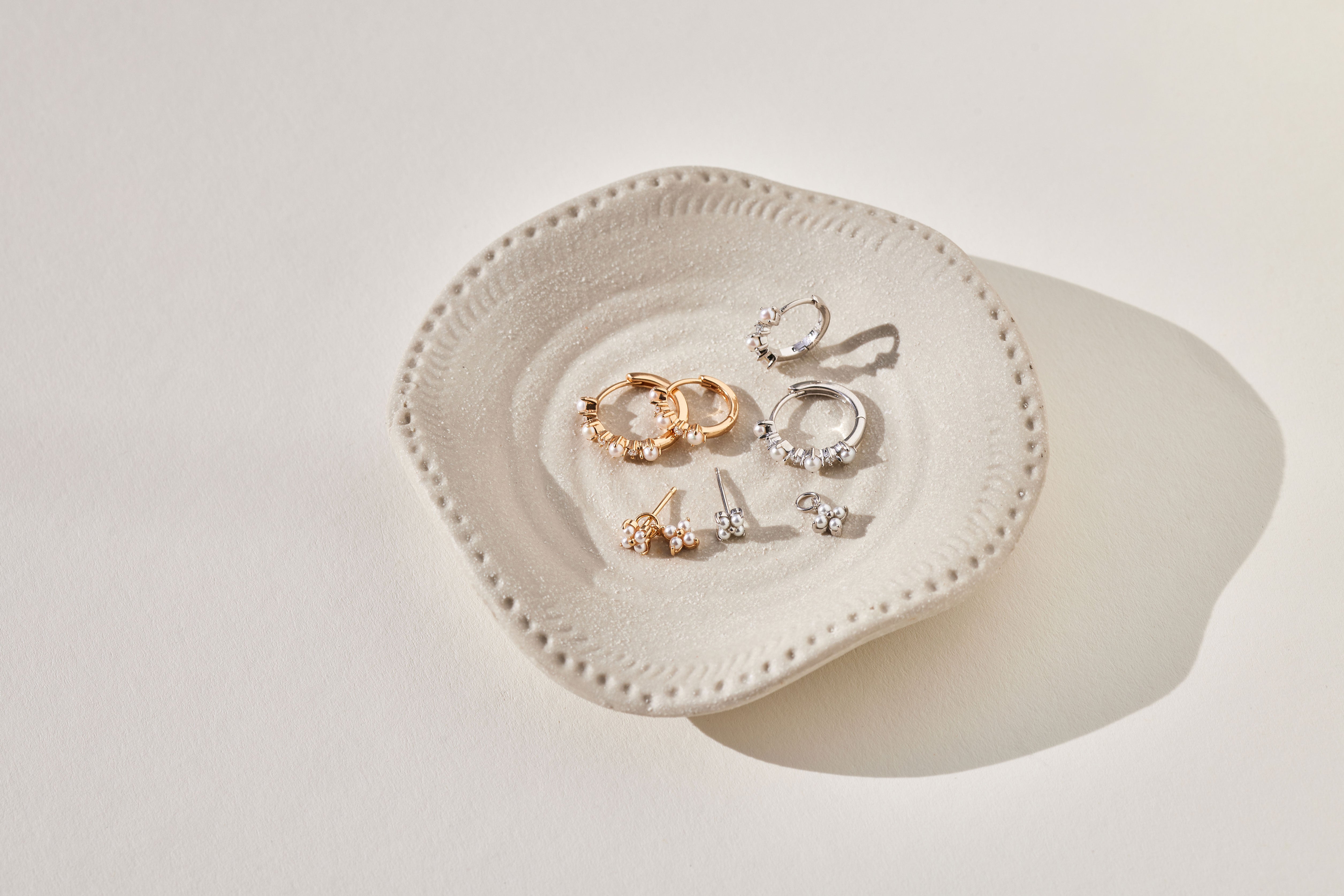 Boucle d&#39;oreille Vega (16.5mm) - Argent