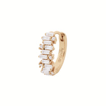 Ohrring Allegra (12.5 mm) - Champagnergold (vergoldet)