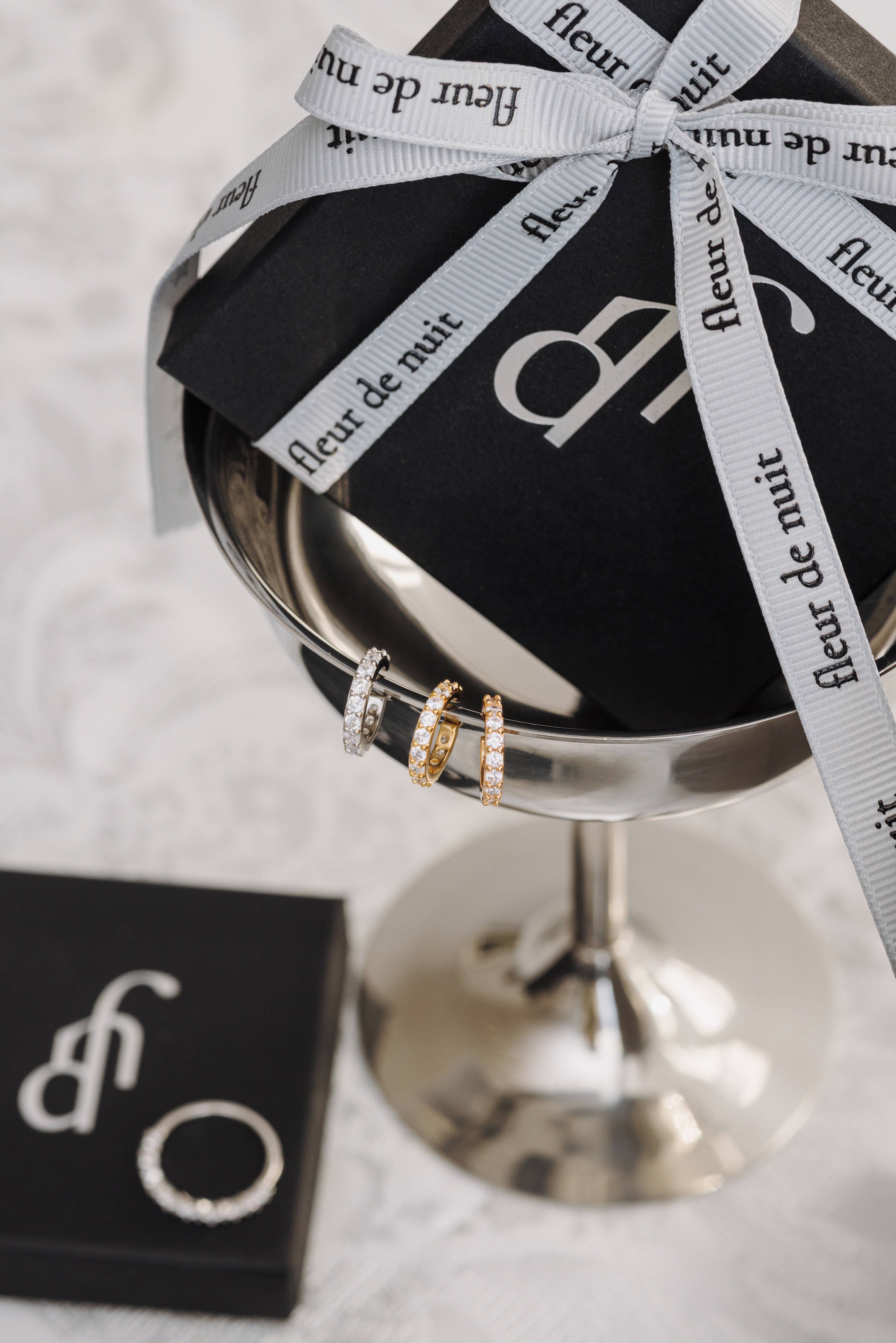 Ear Cuff Aura - Doré champagne