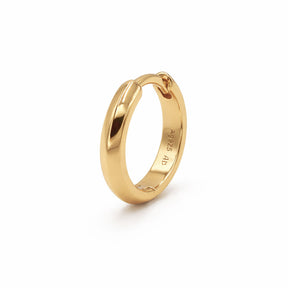 Boucle d'oreille Billie (12mm) - Doré