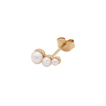 Ohrstecker Celeste - Champagnergold (vergoldet)