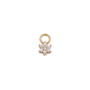 Charm Amaya - Champagnergold (vergoldet)