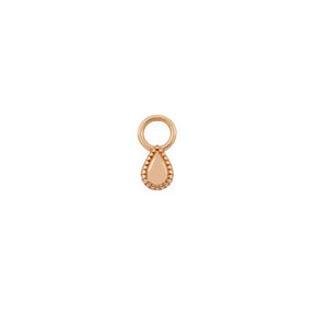 Charm Yara - Pfirsichgold (vergoldet)
