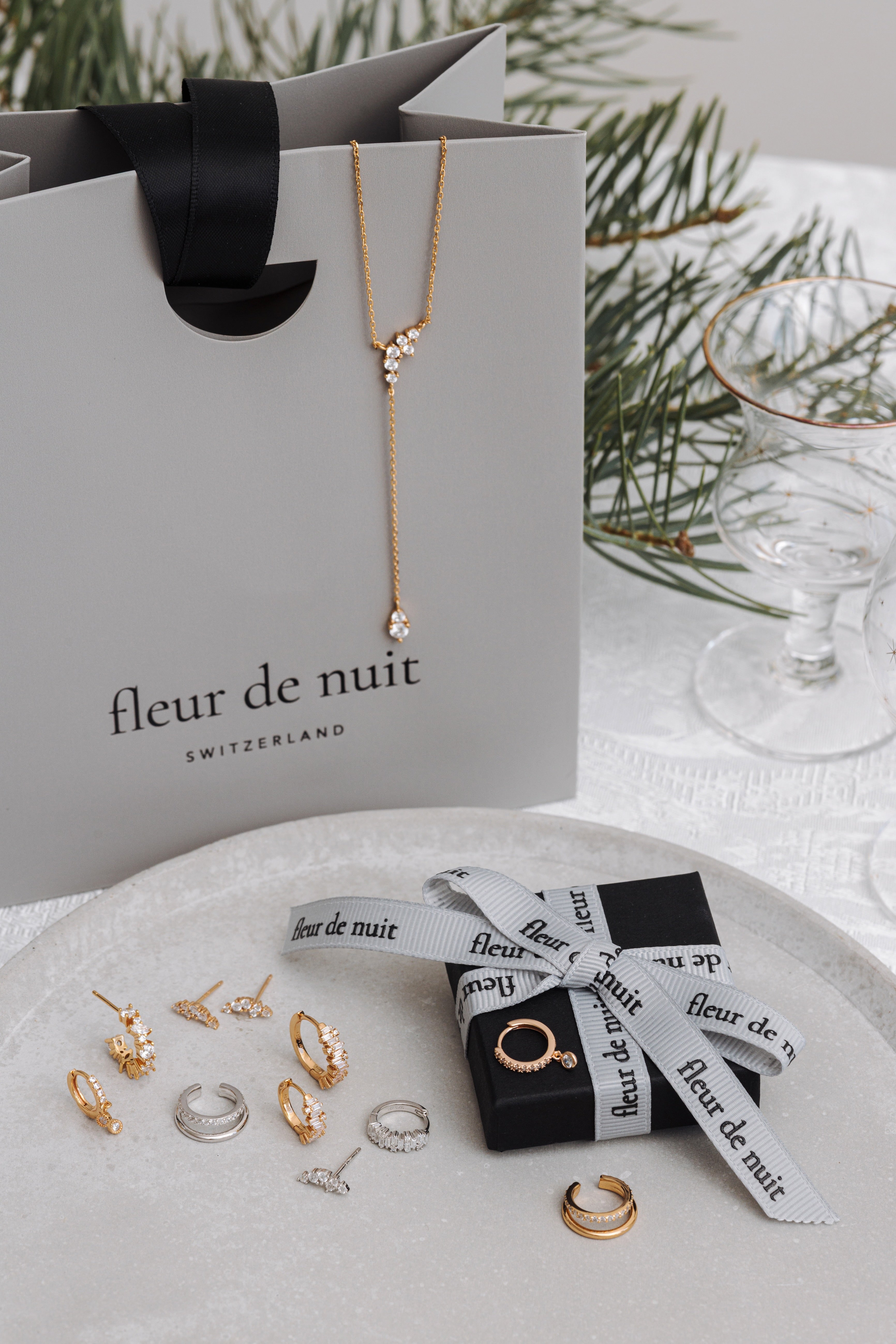 Boucle d&#39;oreille Miriam - Doré pêche