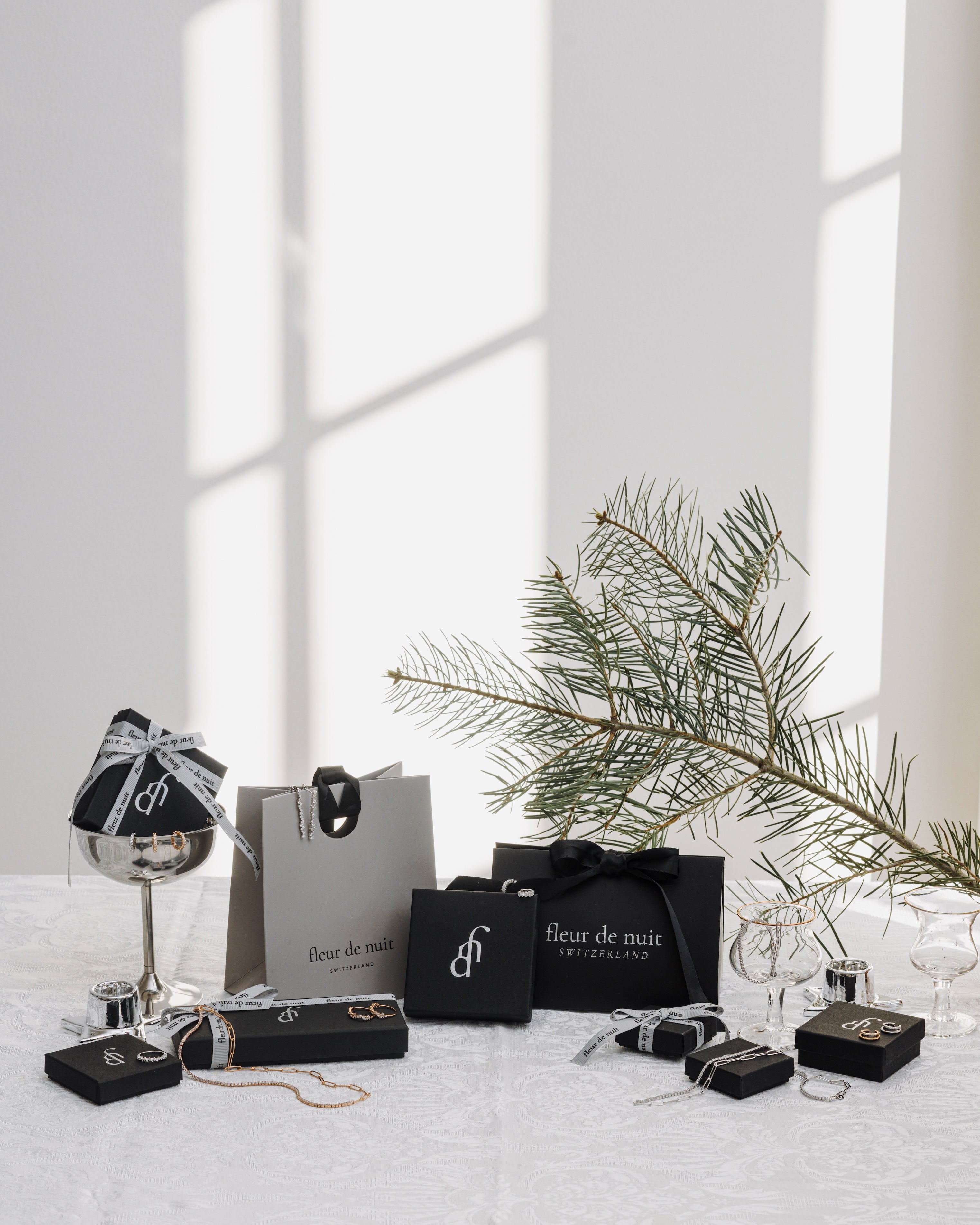 Emballage cadeau - Noir