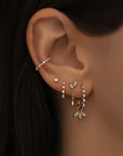 Ear Cuff Naomi - Doré champagne