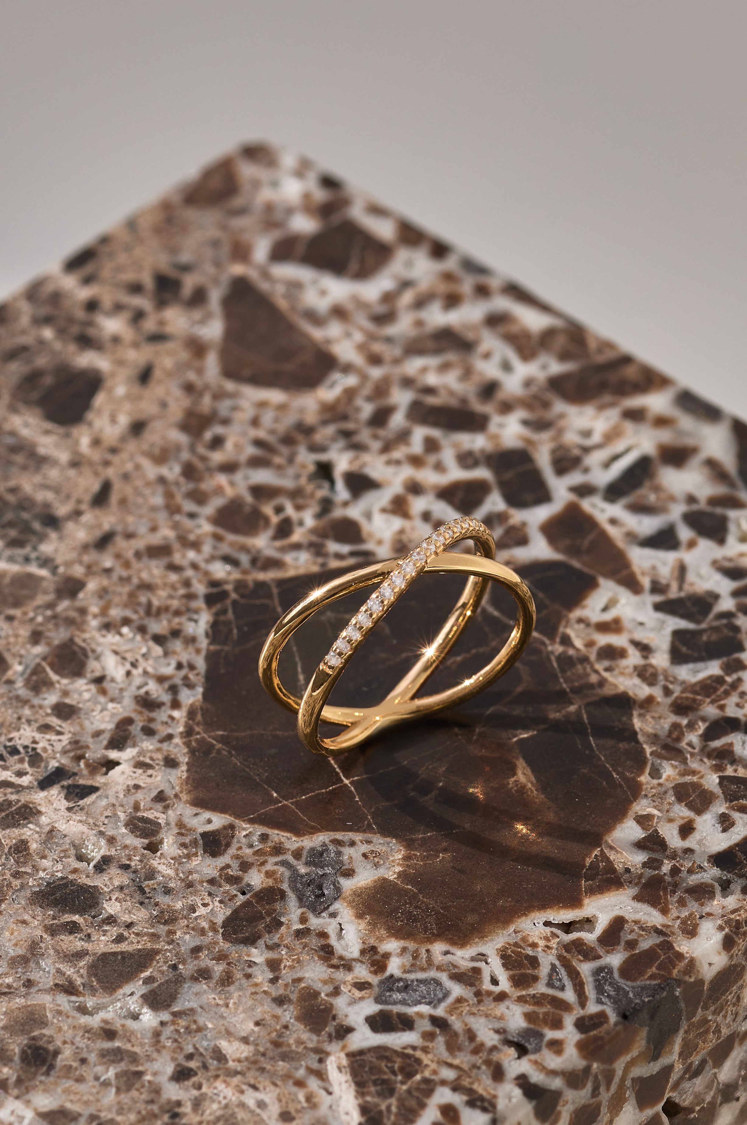 Ring Eloïse - Champagnergold (vergoldet)